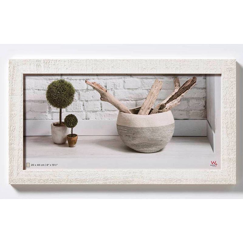 Foto van Walther design fotolijst home 20x40 cm poolwit