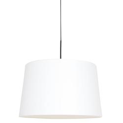 Foto van Moderne hanglamp - steinhauer - metaal - modern - klassiek - e27 - l: 45cm - voor binnen - woonkamer - eetkamer - zwart