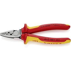 Foto van Knipex 97 78 180 krimptang adereindhulzen 0.25 tot 16 mm²