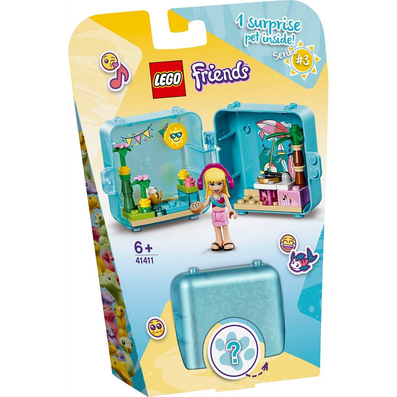 Foto van Lego friends stephanie's zomerspeelkubus 41411