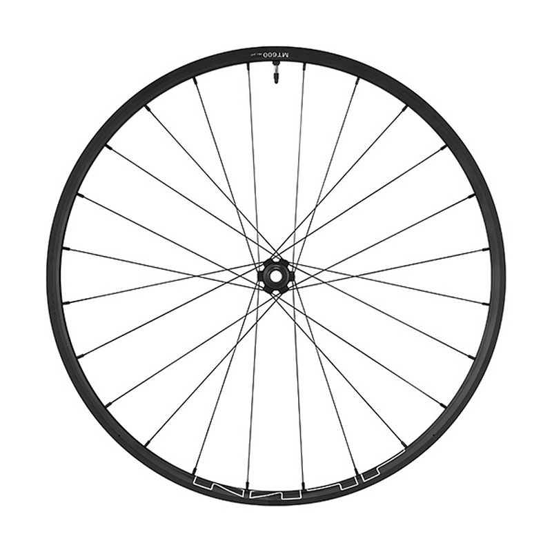 Foto van Shimano voorwiel wh-mt600 29 inch aluminium zwart