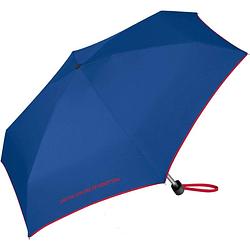 Foto van United colors of benetton paraplu ultra mini flat - opvouwbaar - ø 88 cm - blauw