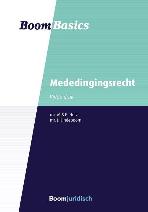 Foto van Mededingingsrecht - justin lindeboom, martin herz - ebook (9789054540380)