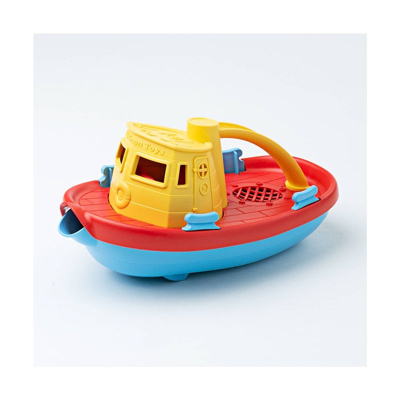 Foto van Green toys sleepboot - geel