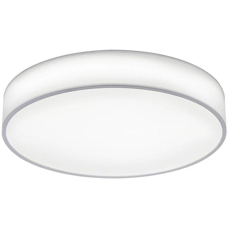 Foto van Led plafondlamp - plafondverlichting - trion lanago - 42w - aanpasbare kleur - afstandsbediening - dimbaar - rond - mat