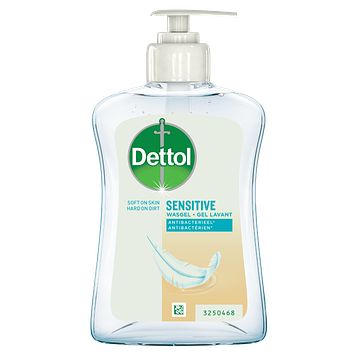 Foto van Dettol sensitive wasgel 250ml bij jumbo