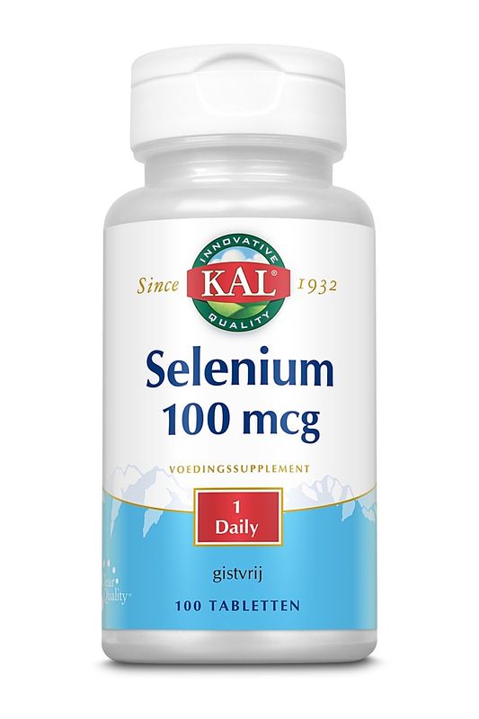Foto van Kal selenium 100 mcg tabletten
