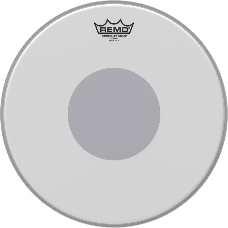 Foto van Remo cs-0114-10 14 inch snaredrumvel met zwarte dot