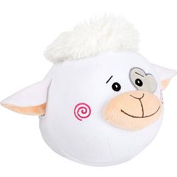 Foto van Small foot knuffelbal schaap en hond 20 cm wit/beige