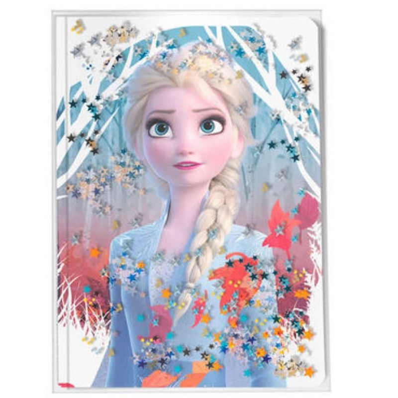 Foto van Kids licensing dagboek frozen 2 meisjes 20 x 14,5 cm roze/blauw