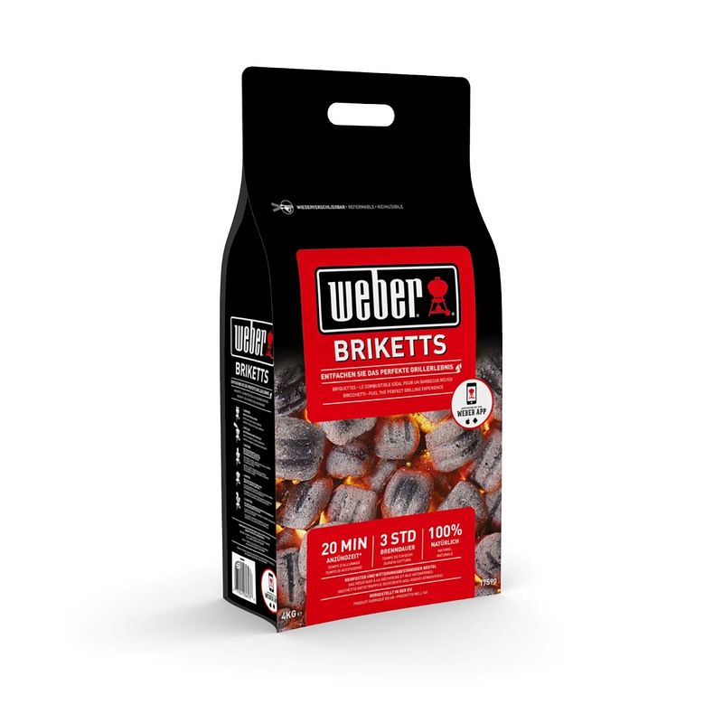 Foto van 3 stuks briketten 4 kg