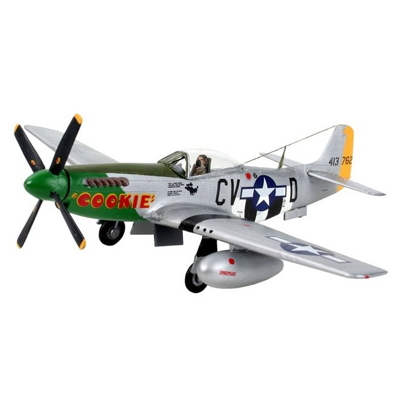 Foto van Revell modelbouwset p-51d mustang 15,6 mm schaal 1:72