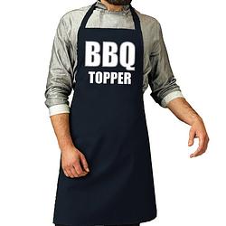 Foto van Barbecueschort bbq topper navy heren - feestschorten