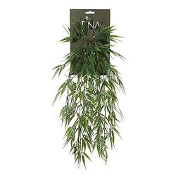 Foto van Louis maes kunstplanten - bamboe - groen - hangende takken bos van 158 cm - kunstplanten
