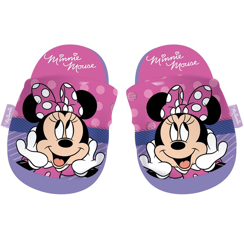 Foto van Arditex pantoffels minnie mouse polyester roze maat 32/33