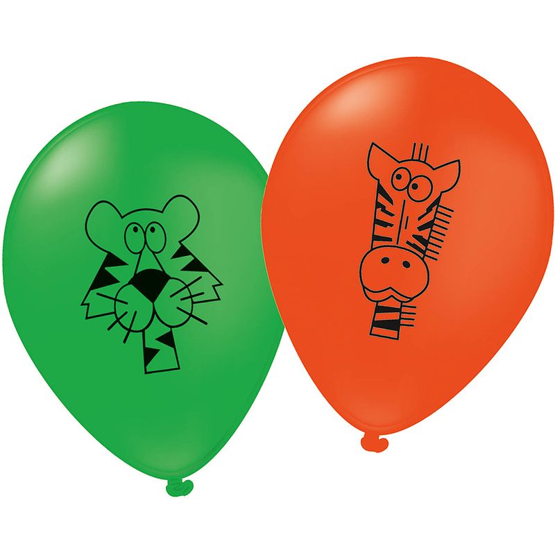 Foto van Tib ballonnen animals 30 cm latex 7 stuks