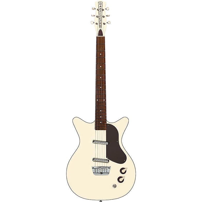 Foto van Danelectro 59 divine cream elektrische gitaar