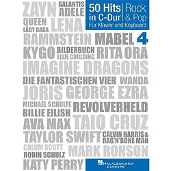 Foto van Bosworth 50 hits in c-dur 4: rock & pop songboek voor piano, keyboard, gitaar en zang