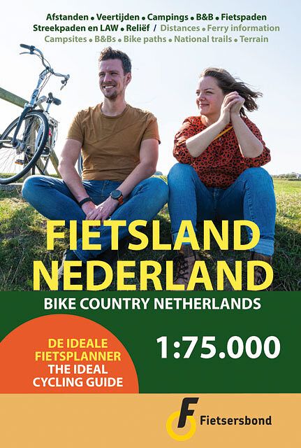 Foto van Fietsland nederland - j.f.g. eberhardt, w.a. van der meijden - paperback (9789463691154)