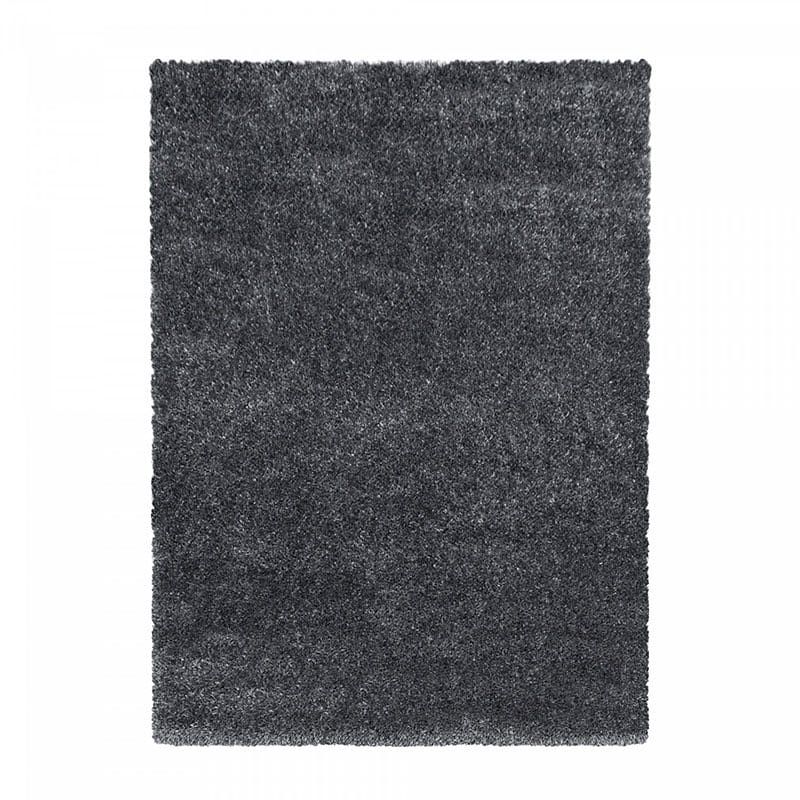Foto van La alegre hoogpolig vloerkleed - shine shaggy kleur: grijs, 80 x 150 cm