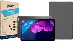 Foto van Lenovo tab p11 128gb wifi + 5g grijs + beschermingspakket