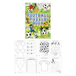 Foto van Uitdeelcadeautjes - puzzelboeken - model: voetbal (48 stuks)