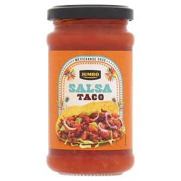 Foto van Jumbo mexicaanse saus salsa taco