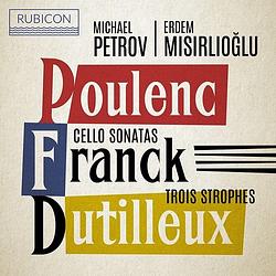 Foto van Poulenc franck cello sonatas; dutil - cd (5065002149534)