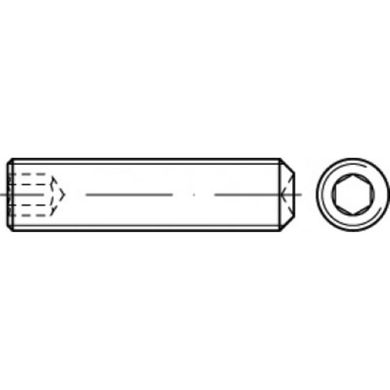 Foto van Toolcraft to-5415123 draadpen m3 5 mm 200 stuk(s)