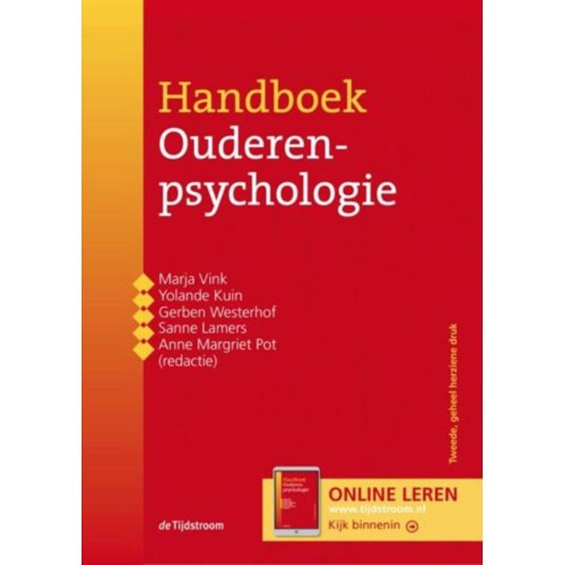 Foto van Handboek ouderenpsychologie