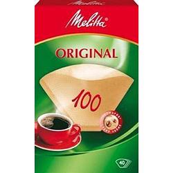 Foto van Melitta classic filterzakjes 100/40 natuur 9 verpakkingen van 40 stuks