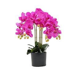 Foto van Kunst orchidee roze 70cm