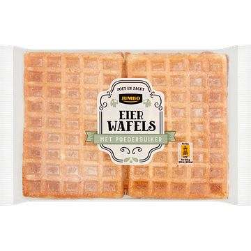 Foto van Jumbo eierwafels met poedersuiker 260g