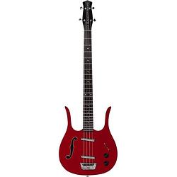 Foto van Danelectro 58 longhorn bass red hot elektrische basgitaar