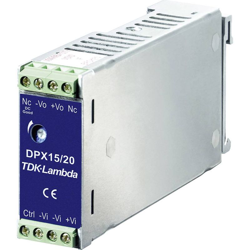 Foto van Tdk-lambda dpx15-48ws05 din-rail netvoeding dc/dc 5 v/dc 3 a 15 w 1 x