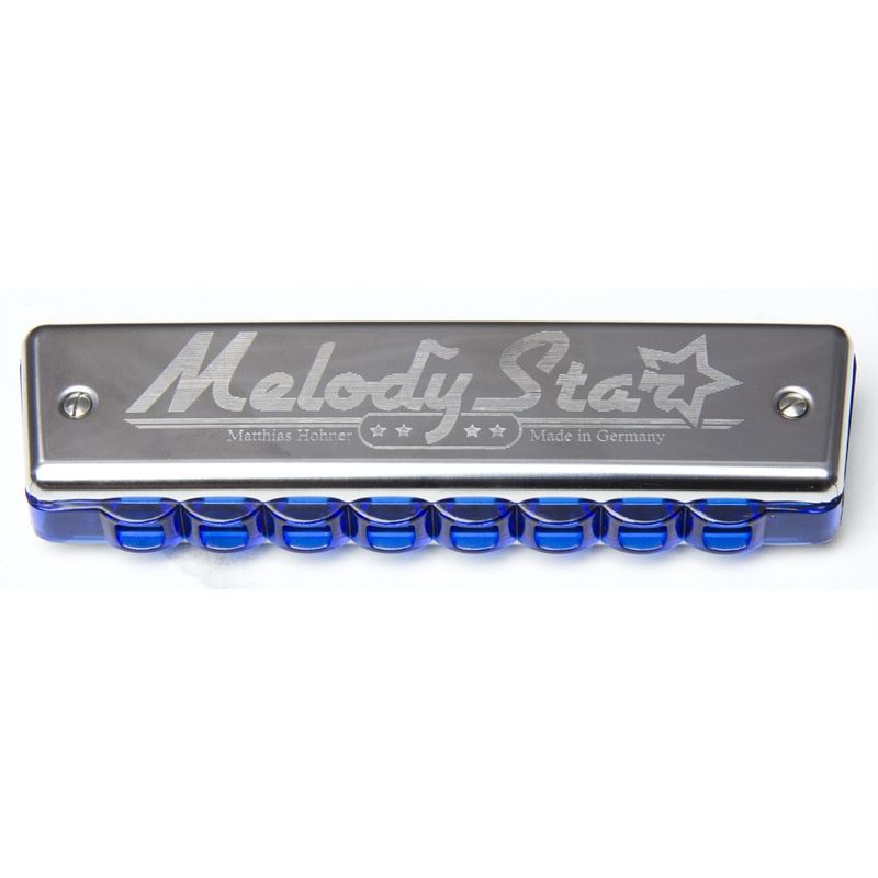 Foto van Hohner melody star c diatonische mondharmonica