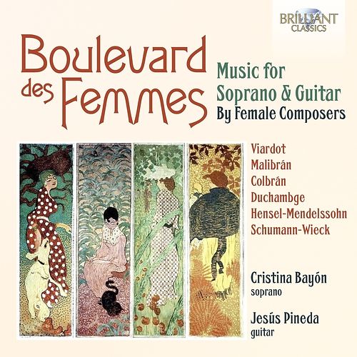 Foto van Music for soprano & guitar by female composers - cd (5028421967295)