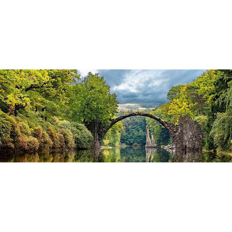 Foto van Dimex arch bridge vlies fotobehang 375x150cm 2-delen