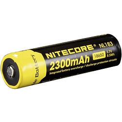 Foto van Nitecore nl183 speciale oplaadbare batterij 18650 li-ion 3.7 v 2300 mah