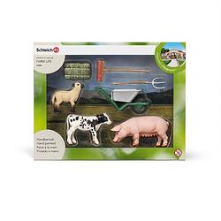 Foto van Schleich farm life set dierenverzorgingsset 21050