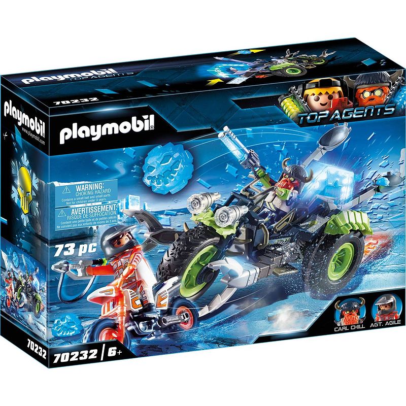 Foto van Playmobil top agents arctic rebels sneeuwtrike (70232) 73-delig