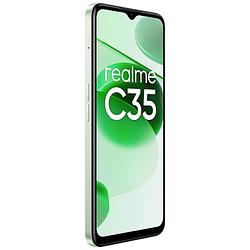 Foto van Realme c35 smartphone 64 gb 16.8 cm (6.6 inch) groen android 11 dual-sim