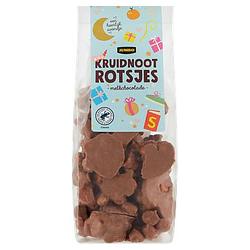 Foto van Jumbo kruidnoot rotsjes melkchocolade 150g