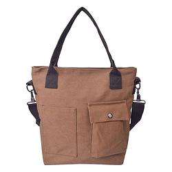 Foto van Clayre & eef bruine tas 19*11*33 cm bruin jzbg0256ch