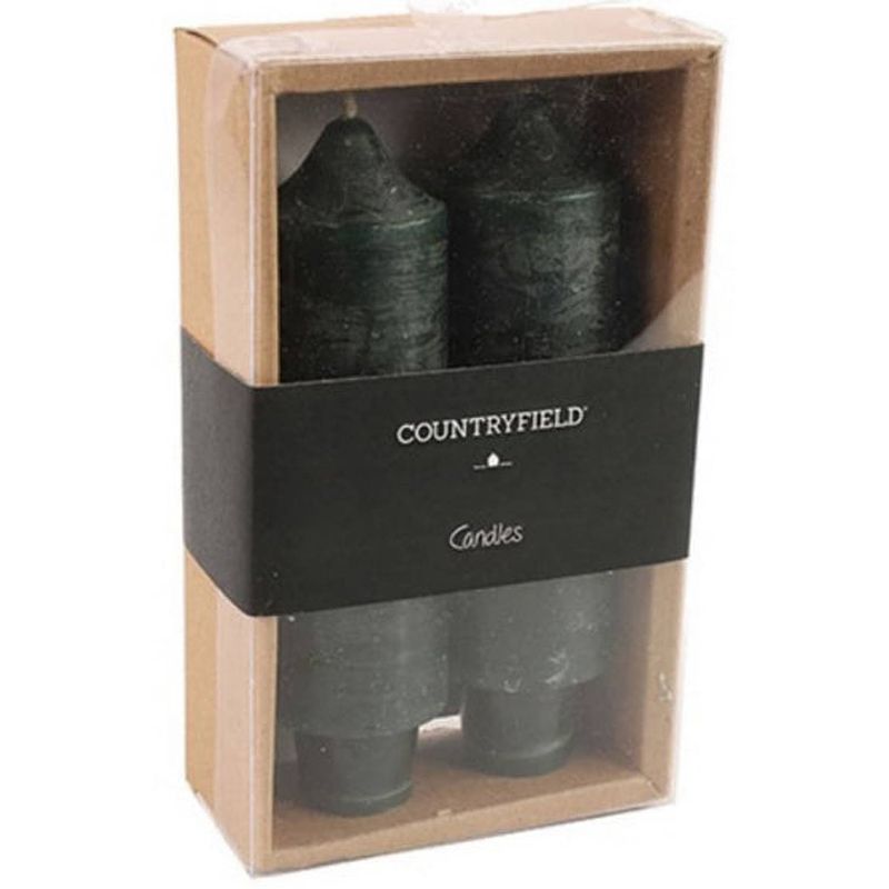 Foto van Countryfield kaarsen vela 12,5 cm wax 2 stuks