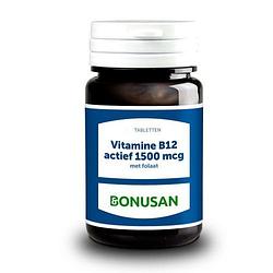 Foto van Bonusan vitamine b12 actief 1500 mcg tabletten