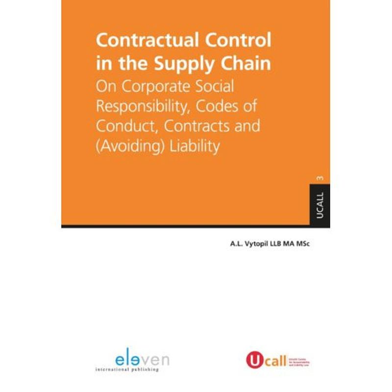 Foto van Contractual control in the supply chain