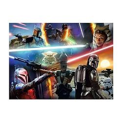 Foto van Ravensburger kinderpuzzel 300 stukjes the mandalorian: kruisvuur