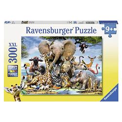 Foto van Ravensburger puzzel xxl afrikaanse vrienden - 300 stukjes