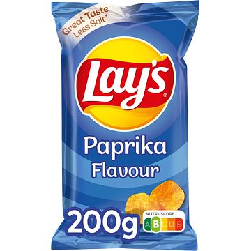 Foto van Lay's paprika chips 200gr bij jumbo